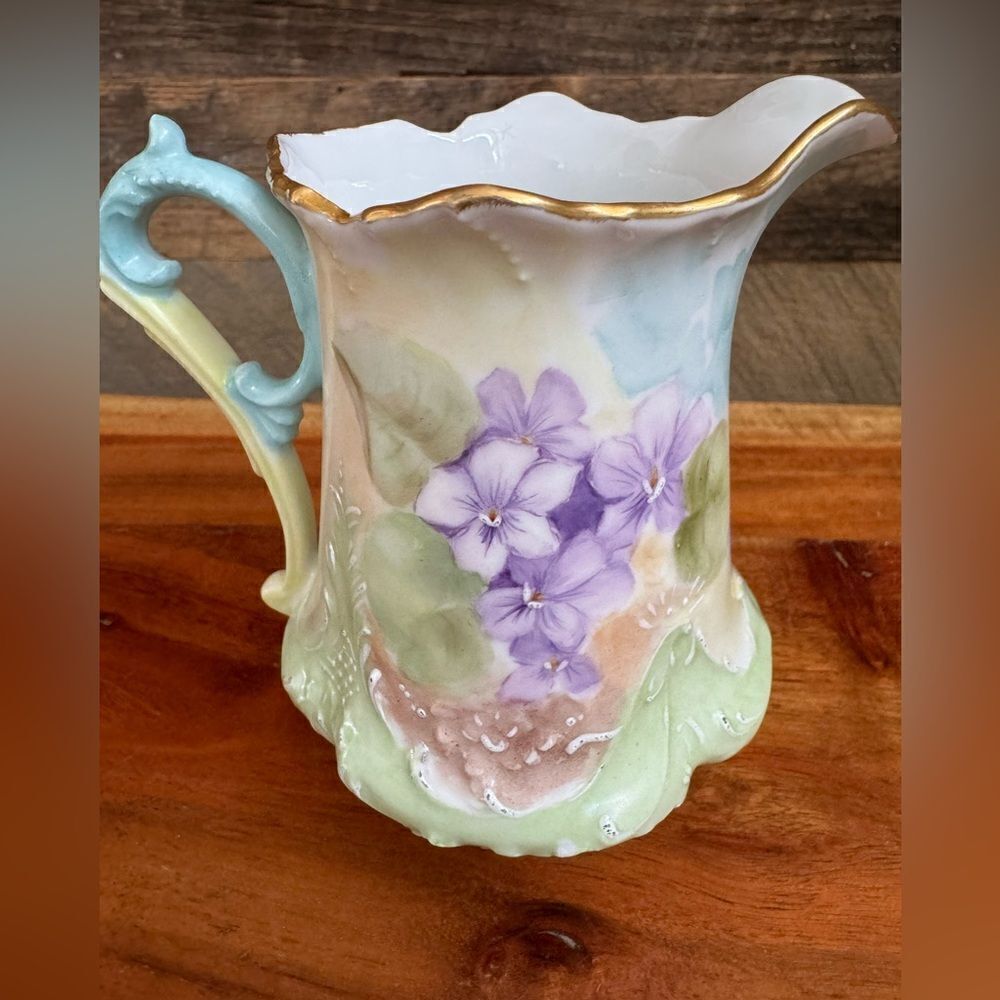 Victorian GT Carl Tielsch Germany Porcelain creamer